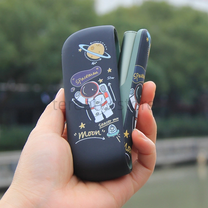 IQOS ILUMA 專用卡通矽膠保護套:蠟筆小新/辛普森/宇航員款|兩件式防摔設計 3 IQOS ILUMA 多彩人氣保護套