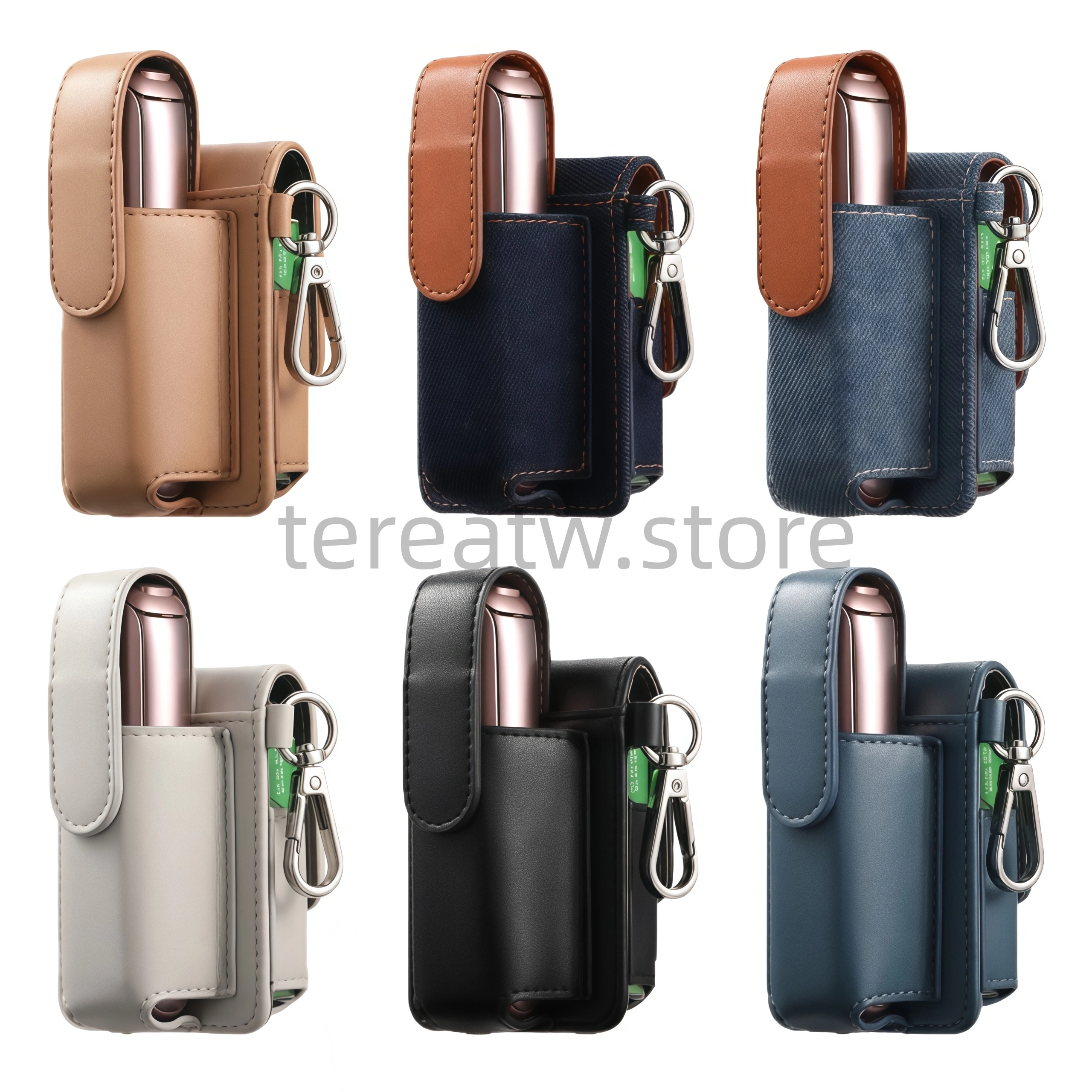 PLOOM AURA 專用多功能收納皮套|主機×煙彈一體式防護保護殼 1 PLOOM AURA 一體式皮套收納包